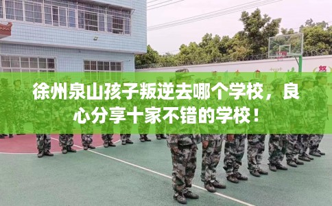 徐州泉山孩子叛逆去哪个学校，良心分享十家不错的学校！