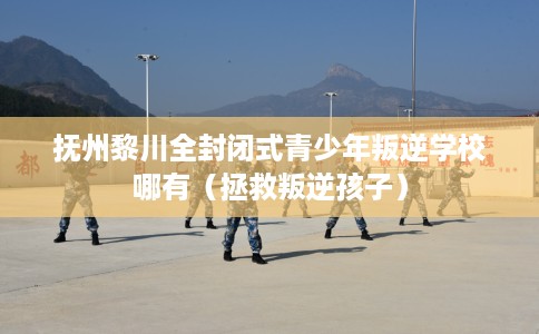 抚州黎川全封闭式青少年叛逆学校哪有（拯救叛逆孩子）