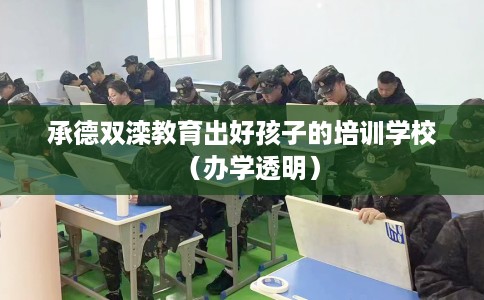 承德双滦教育出好孩子的培训学校（办学透明）