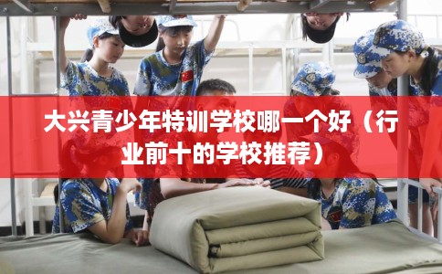 大兴青少年特训学校哪一个好（行业前十的学校推荐）