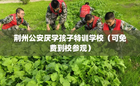 荆州公安厌学孩子特训学校（可免费到校参观）