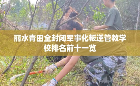 丽水青田全封闭军事化叛逆管教学校排名前十一览