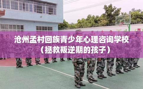 沧州孟村回族青少年心理咨询学校（拯救叛逆期的孩子）