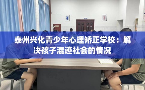泰州兴化青少年心理矫正学校：解决孩子混迹社会的情况