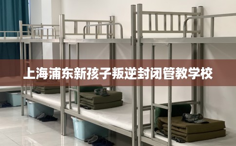 上海浦东新孩子叛逆封闭管教学校