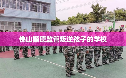 佛山顺德监管叛逆孩子的学校