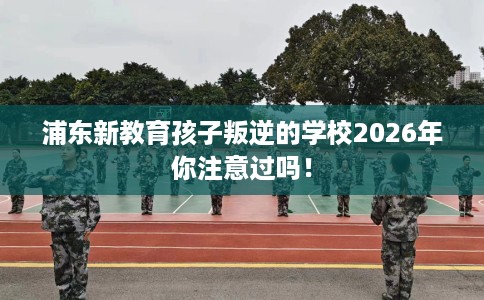 浦东新教育孩子叛逆的学校2026年你注意过吗！