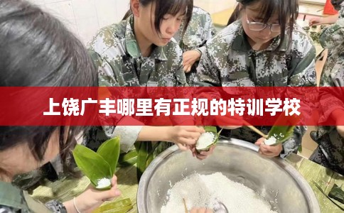 上饶广丰哪里有正规的特训学校