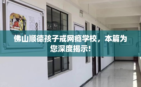 佛山顺德孩子戒网瘾学校，本篇为您深度揭示!