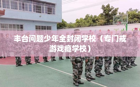 丰台问题少年全封闭学校（专门戒游戏瘾学校）