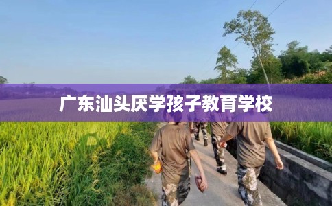 广东汕头厌学孩子教育学校