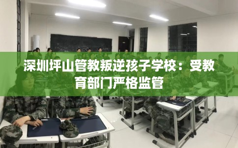 深圳坪山管教叛逆孩子学校：受教育部门严格监管