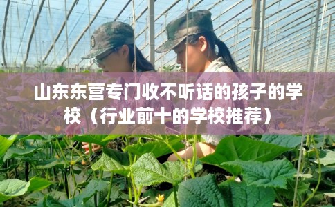 山东东营专门收不听话的孩子的学校(行业前十的学校推荐) 山东东营专门收不听话的孩子的学校(行业前十的学校推荐)