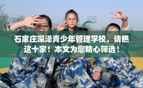 石家庄深泽青少年管理学校，请瞧这十家！本文为您精心筛选！