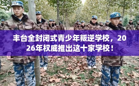丰台全封闭式青少年叛逆学校，2026年权威推出这十家学校！