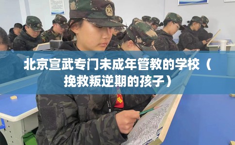 北京宣武专门未成年管教的学校（挽救叛逆期的孩子）
