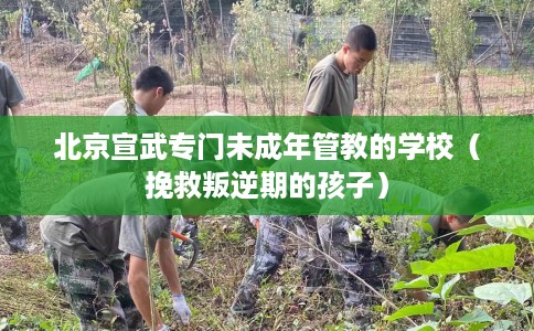 北京宣武专门未成年管教的学校（挽救叛逆期的孩子）