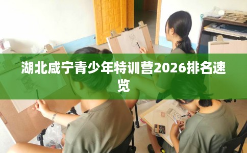 湖北咸宁青少年特训营2026排名速览