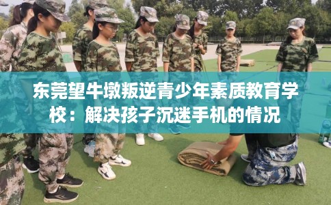 东莞望牛墩叛逆青少年素质教育学校：解决孩子沉迷手机的情况