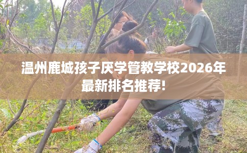 温州鹿城孩子厌学管教学校2026年最新排名推荐!