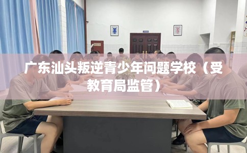广东汕头叛逆青少年问题学校（受教育局监管）
