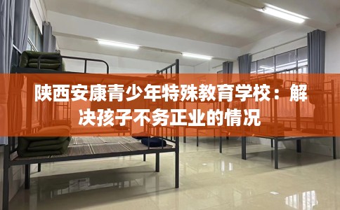 陕西安康青少年特殊教育学校：解决孩子不务正业的情况