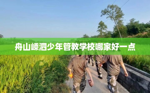 舟山嵊泗少年管教学校哪家好一点