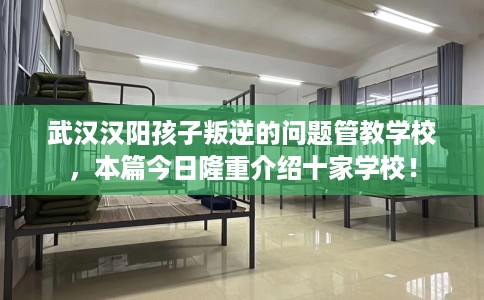 武汉汉阳孩子叛逆的问题管教学校，本篇今日隆重介绍十家学校！