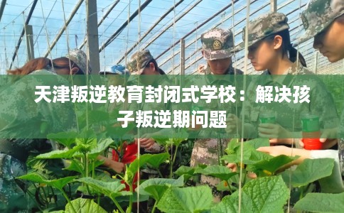 天津叛逆教育封闭式学校：解决孩子叛逆期问题