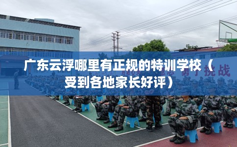 广东云浮哪里有正规的特训学校（受到各地家长好评）