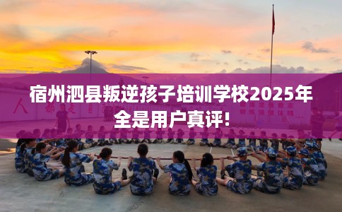 宿州泗县叛逆孩子培训学校2025年全是用户真评!