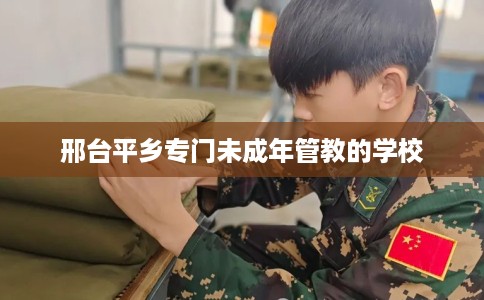 邢台平乡专门未成年管教的学校