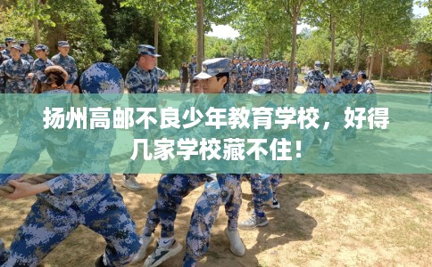 扬州高邮不良少年教育学校，好得几家学校藏不住！