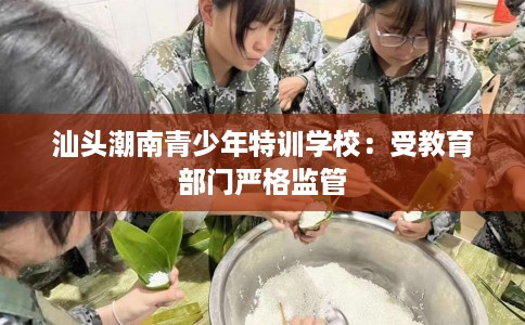 汕头潮南青少年特训学校:受教育部门严格监管 汕头潮南青少年特训学校:受教育部门严格监管