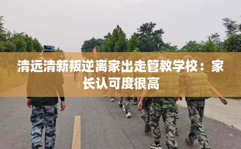 清远清新叛逆离家出走管教学校：家长认可度很高