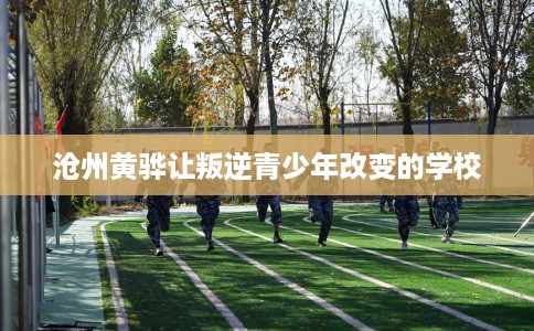 沧州黄骅让叛逆青少年改变的学校