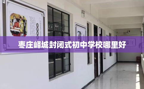 枣庄峄城封闭式初中学校哪里好