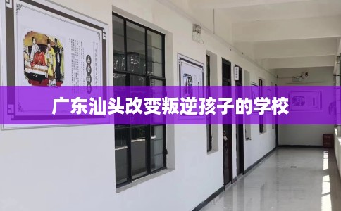 广东汕头改变叛逆孩子的学校