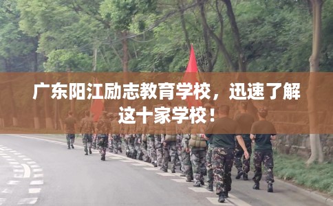 广东阳江励志教育学校，迅速了解这十家学校！