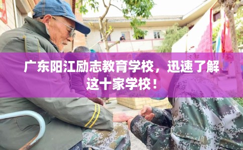 广东阳江励志教育学校，迅速了解这十家学校！