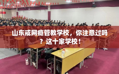 山东戒网瘾管教学校，你注意过吗？这十家学校！