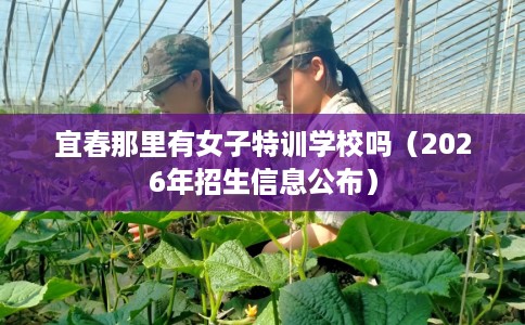 宜春那里有女子特训学校吗（2026年招生信息公布）