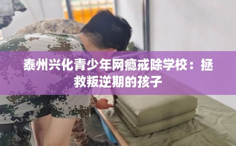 泰州兴化青少年网瘾戒除学校：拯救叛逆期的孩子