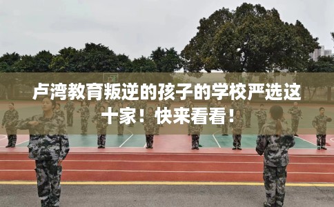 卢湾教育叛逆的孩子的学校严选这十家！快来看看！