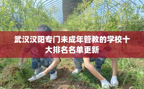 武汉汉阳专门未成年管教的学校十大排名名单更新