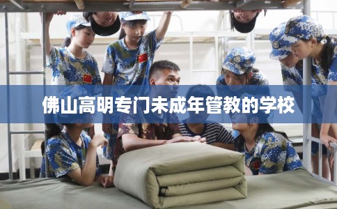 佛山高明专门未成年管教的学校