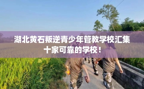 湖北黄石叛逆青少年管教学校汇集十家可靠的学校！