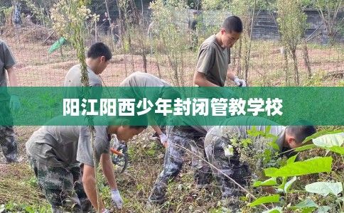 阳江阳西少年封闭管教学校