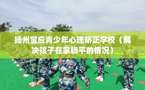 扬州宝应青少年心理矫正学校（解决孩子在家躺平的情况）