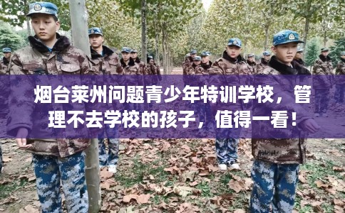 烟台莱州问题青少年特训学校，管理不去学校的孩子，值得一看！